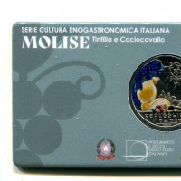Italia 2024: 5 euro "Molise-Tintilia e Caciocavallo"
