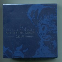 Australia, Elisabetta II (1952-2022): 1 dollaro 2019 -Oncia- "Koala", in confezione. Proof