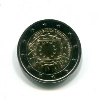 Italia 2015: 2 euro commemorativo "Bandiera Unione Europea"