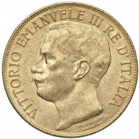 Vittorio Emanuele III (1900-1943): 50 lire 1911 "Cinquantenario" (Gigante#15)