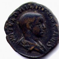 Filippo II (247-249 d.C.): sesterzio "PRINCIPI IVVENT SC" (R.I.C.IV#256)