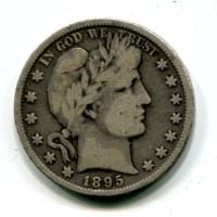 USA: 1/2 dollaro 1895 "Barber"