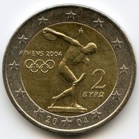 Grecia 2004: 2 euro commemorativo "Olimpiadi"