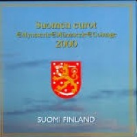Finlandia 2000: serie euro, in confezione originale zecca