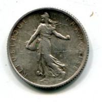 Francia, Terza Repubblica (1871-1940): 1 franco 1918 (Le Franc#217/24)
