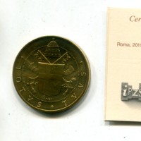 Giovanni Paolo II (1978-2005): medaglia celebrativa ufficiale "Beatificazione Giovanni Paolo II", diametro 33mm