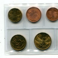 Spagna 2002: serie euro, confezionata da privati
