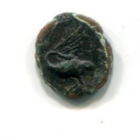 Ionia, Leukai (350-300 a.C.): bronzo (Babelon#2044), gr.1,84
