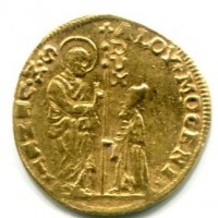 Venezia, Alvise III Mocenigo (1722-1732): zecchino (Paolucci#7), gr. 3,48

