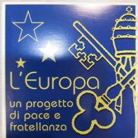Vaticano 2002: 5 euro 2002 "Europa progetto di pace e fratellanza" -Proof-
