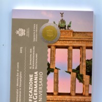San Marino 2015: 2 euro commemorativi "Riunificazione della Germania", nel folder originale