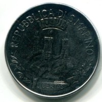 San Marino: 1982, 50 lire
