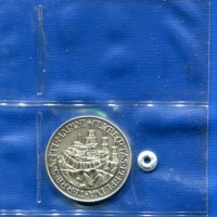 San Marino: medaglia 1963 "Castello di Serravalle", diametro 32mm