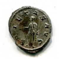 Salonina (moglie di Gallieno): antoniniano "PIETAS AVGG" (RIC#78), gr.3,67