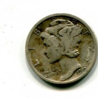 USA: 10 cent. 1919-S "Mercury"
