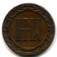 Germania, Westphalia, Jeronimo Napoleon (1807-1813): 5 cent 1809-C (Jaeger#32)
