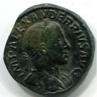Alessandro Severo (222-235 d.C.): sesterzio "PROVIDENTIA AVG" (RIC,IV#645)