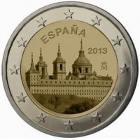 Spagna 2013: 2 euro commemorativo "Escorial"