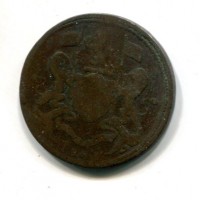 Malaya, Penang: 2 pice 1825 (Pridmore#15c/d)