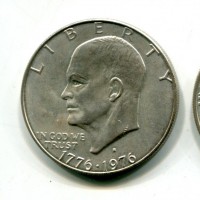 USA: 1 dollaro 1976 "Eisenhower/Bicentenario"

