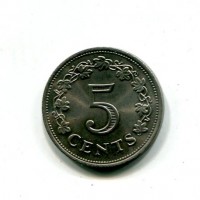 Malta: 5 cent. 1972 (KM#10)