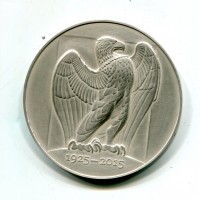 IPZS: medaglia 2015 "90° Anniversario Treccani", diametro 60mm, gr.90, tiratura 1510 esemplari, con certificato e scatola