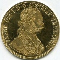 Austria, Francesco Giuseppe (1848-1916): 4 ducati 1915 (KM#2276)
