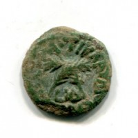 Judaea, Antonius Felix, procuratore (52-59 d.C.): prutah (Hendin#1347), g.2,95