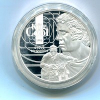 Samoa: 5 dollari 2021 "Steve Mc Queen" -Oncia-