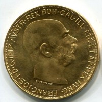 Austria, Francesco Giuseppe (1848-1916): 100 Korona 1915 (KM#2812)