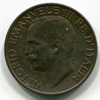 Vittorio Emanuele III (1900-1943): 10 cent. 1927 "Ape" (Gigante#236), rame parzialmente rosso