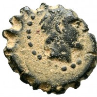 Regno Seleucide, Alessandro I Balas (152-145 a.C.): bronzo (Sear#1814), grammi 3.69, mm 17