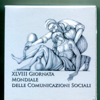 Vaticano 2014: 10 euro "XLVIII Giornata mondiale delle comuncazioni sociali", in confezione originale