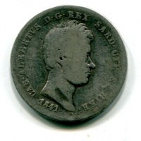 Carlo Alberto (1831-1849): 2 lire 1841-To (Gigante#102), 4259 pezzi coniati