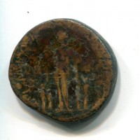 Faustina II (+175 d.C.): sesterzio "TEMPOR FELIC" (RIC,III #1674)