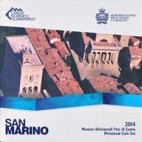 San Marino 2014: serie euro 8 pezzi, in confezione originale