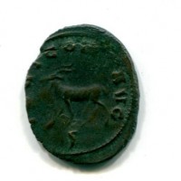 Gallieno (253-268 d.C.): antoniniano "DIANAE CONS AVG" 1,37g (RIC V #182)