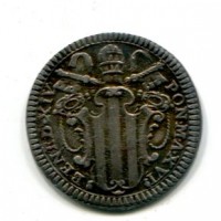 Roma, Benedetto XIV (1740-1758): grosso anno XIV (Muntoni#66d)

