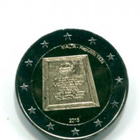 Malta 2015: 2 euro commemorativi "Proclamazione Della Repubblica"