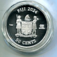 Fiji: 50 cents. 2024 "RoboCop -Oncia-
