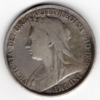Gran Bretagna, Vittoria (1837-1901): 1 corona 1895 (Spink#3937)
