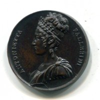 Milano: medaglia (1818) per Antonietta Pallerini (1790-1870) opus L. Cossa, diametro 27mm (Turricchia#61), gr.9,91