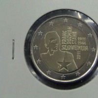 Slovenia 2011: 2 euro commemorativo "FRANC ROZMAN STANE"