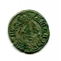 Aquileia, Ludovico II di Teck (1412-1420): denaro (Bernardi#69A), gr.0,63
