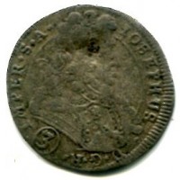 Austria, Joseph (1705-1711): 3 kreuzer 1708 (KM#1430), colpo al D/