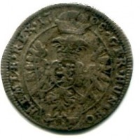 Austria, Joseph (1705-1711): 3 kreuzer 1708 (KM#1430), colpo al D/