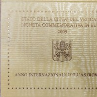 Vaticano 2009: 2 euro commemorativi in confezione originale zecca