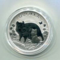 Australia, Elisabetta II (1952-2022): 1 dollaro 2021 "Quokka" -oncia-
