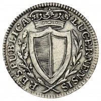 Svizzera, Lucerna: 2 1/2 batzen 1815 (HMZ#672a), grammi 2.08, mm 22