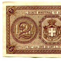 Regno, Vittorio Emanuele III: 2 lire 21/09/1914 (Gigante,BS#7B)
